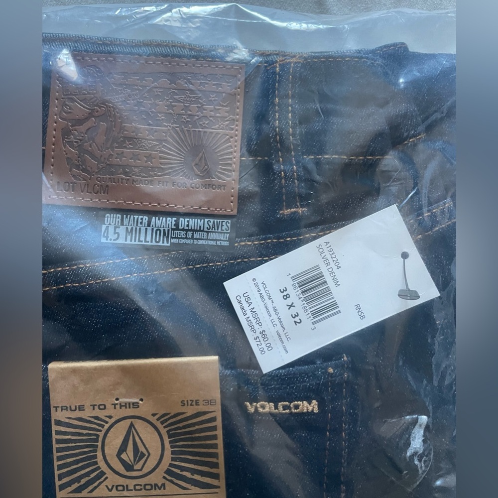 Volcom Solver Modern Fit Denim Jeans - Picture 6 of 9